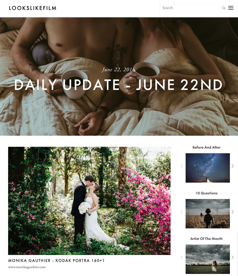Featured on lookslikefilm again