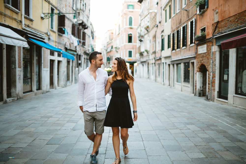 Proposal in Venice Italy