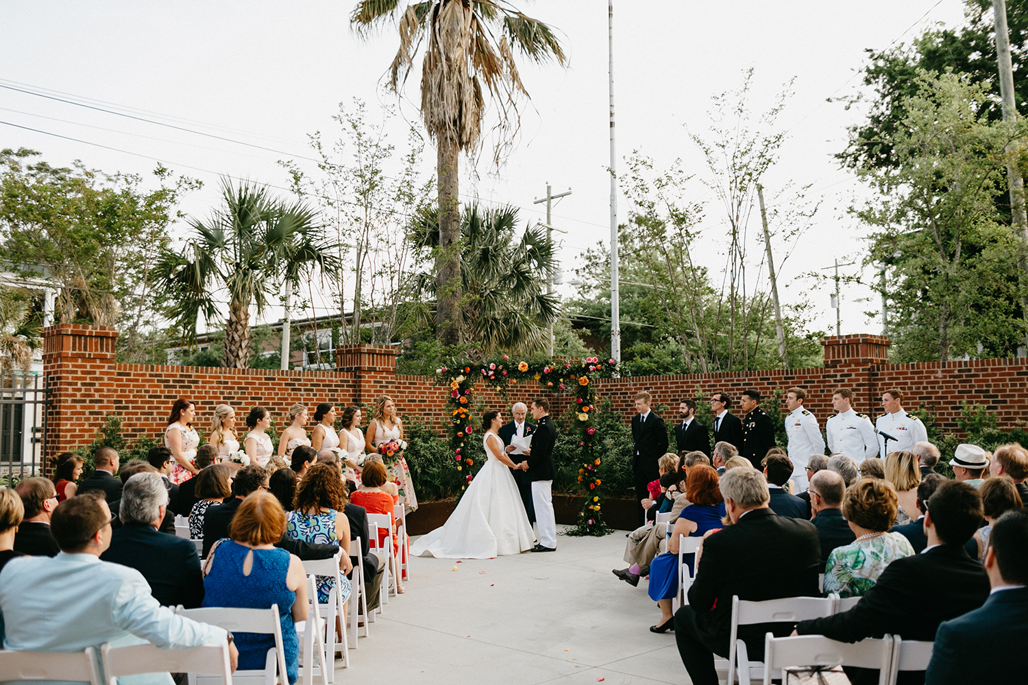 The Cedar Room Wedding ceremony