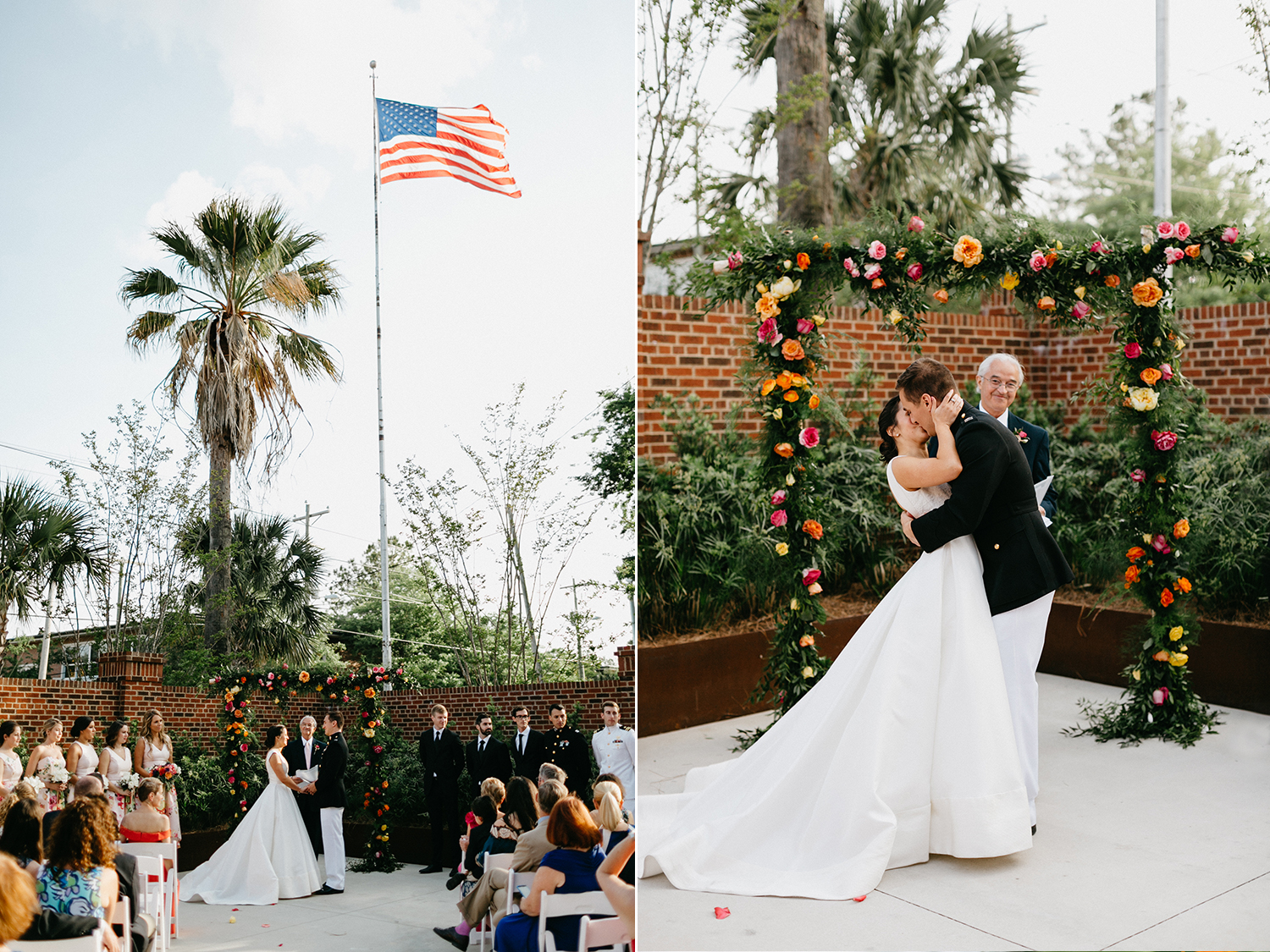 The Cedar Room Wedding ceremony