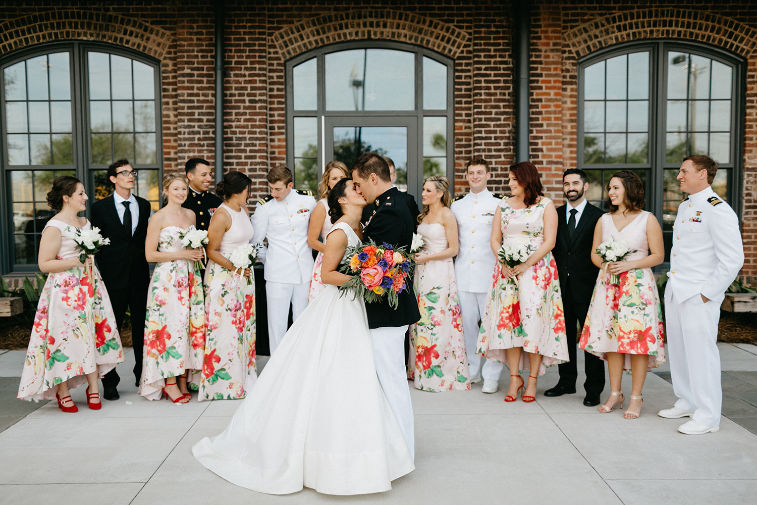 The Cedar Room Wedding bridal party