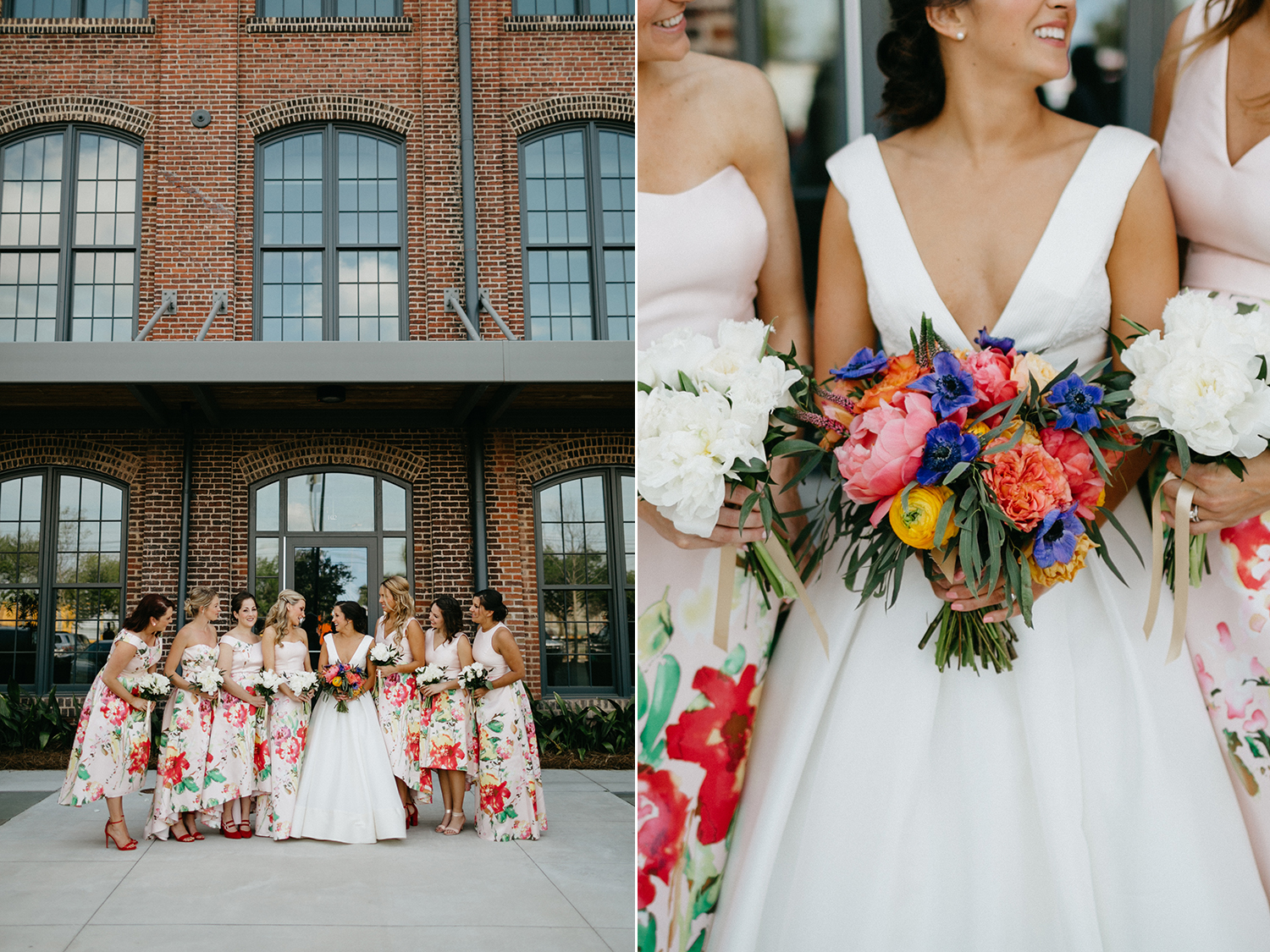 The Cedar Room Wedding bridesmaids