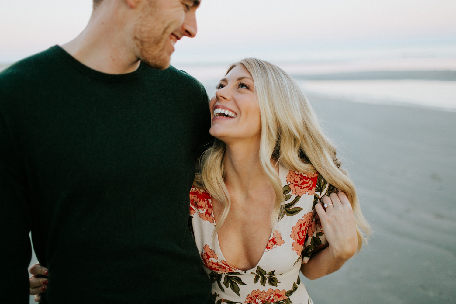 Isle of Palms, SC Sunset Engagement Session