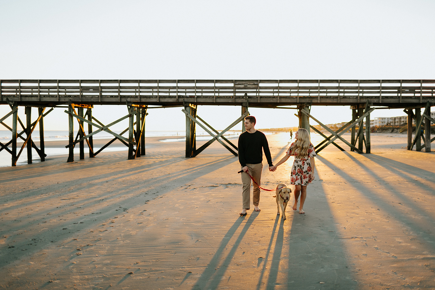 Isle of Palms, SC Sunset Engagement Session
