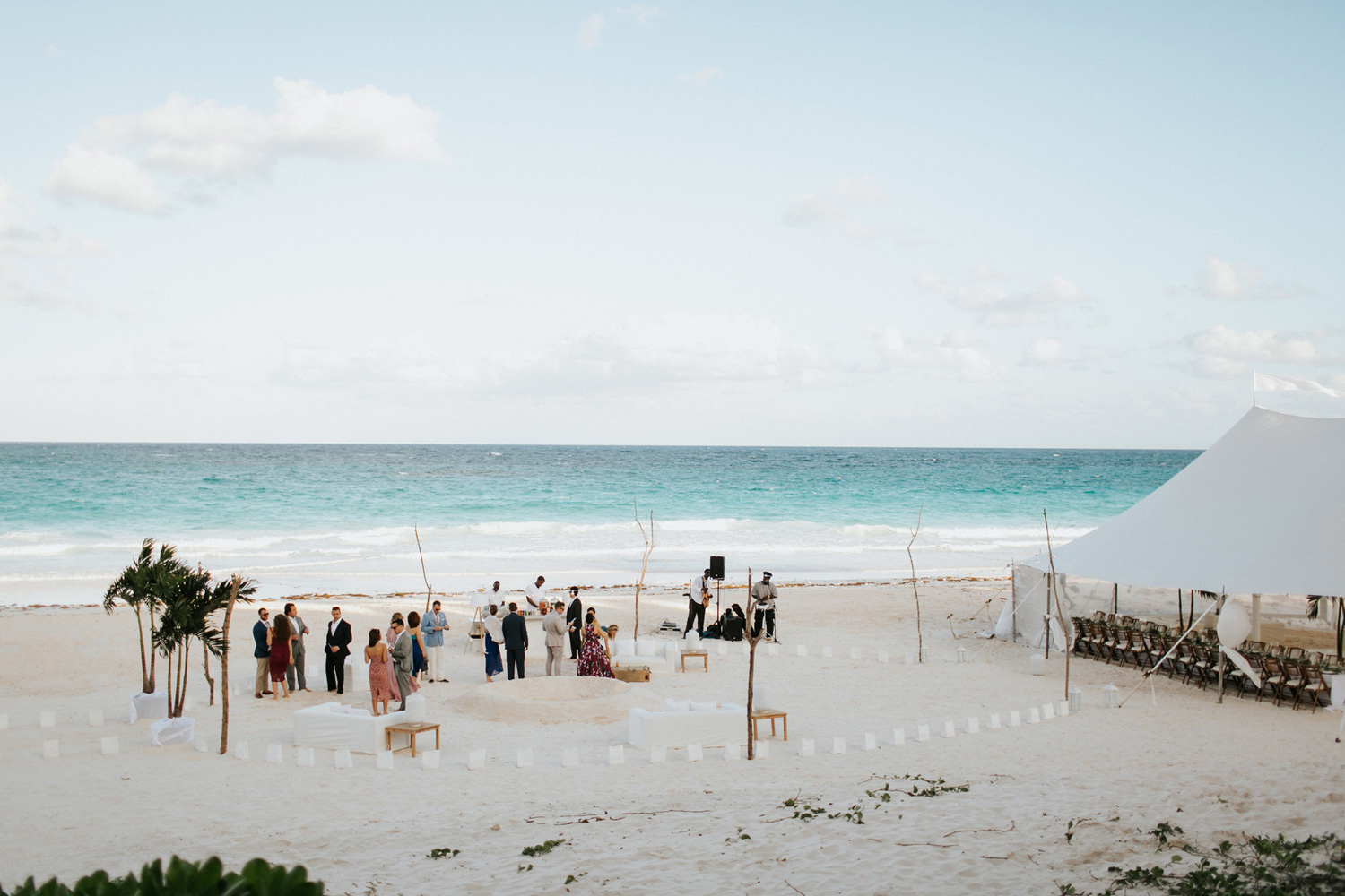 Ocean View Club Wedding, reception