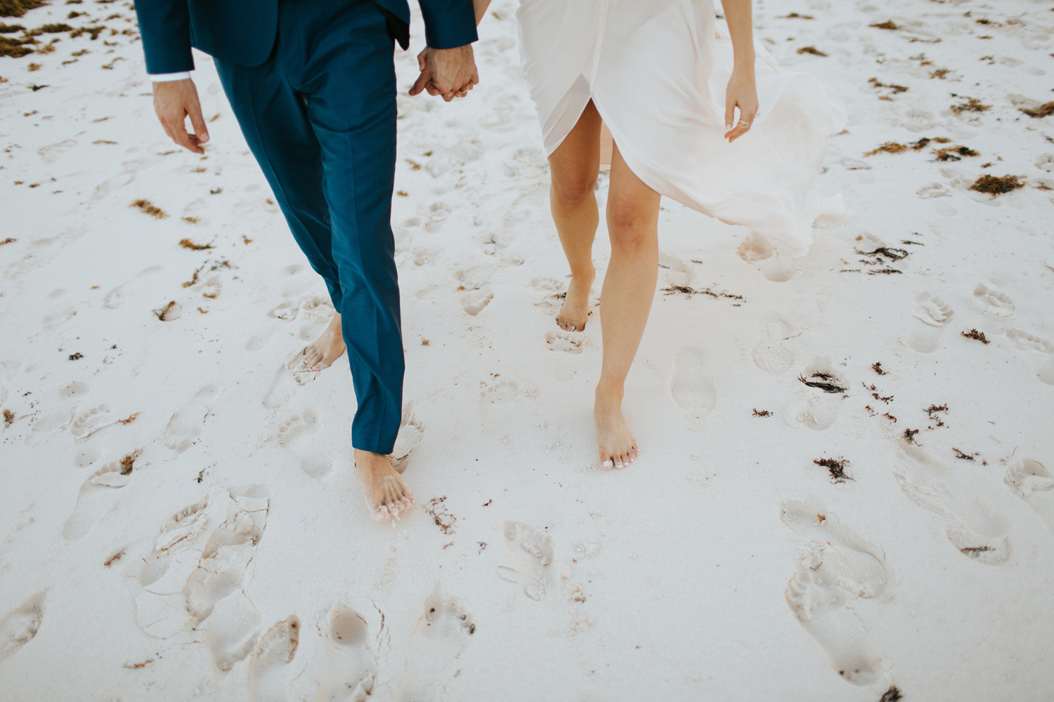 Ocean View Club Wedding, bride and groom