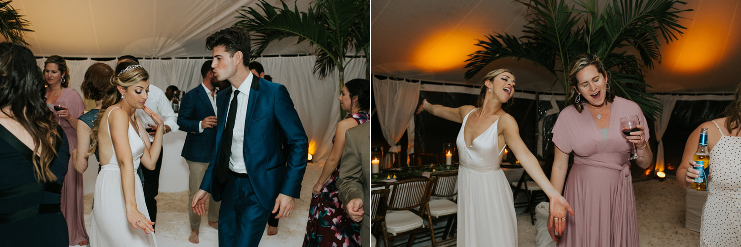 Ocean View Club Wedding, reception