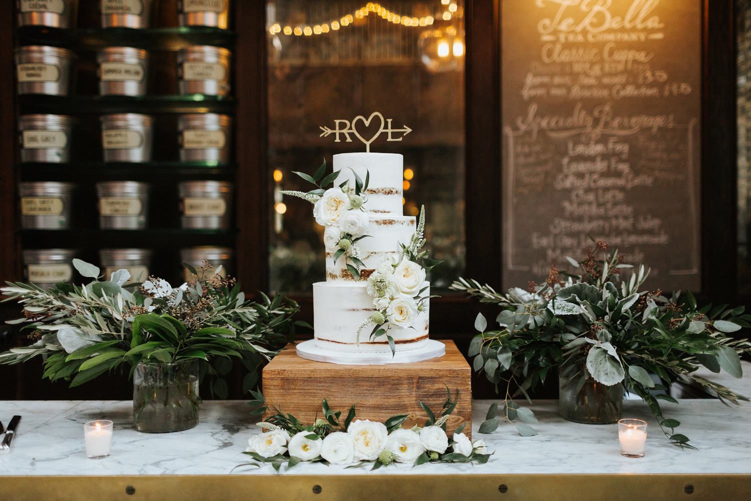 Oxford Exchange Wedding Cake