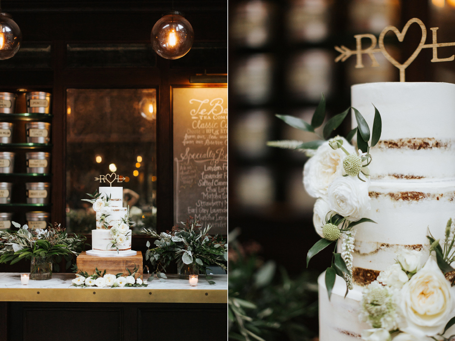 Oxford Exchange Wedding Cake