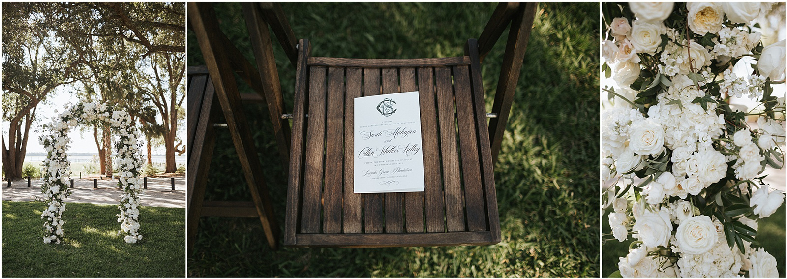 Lowndes Grove Plantation Wedding Photos