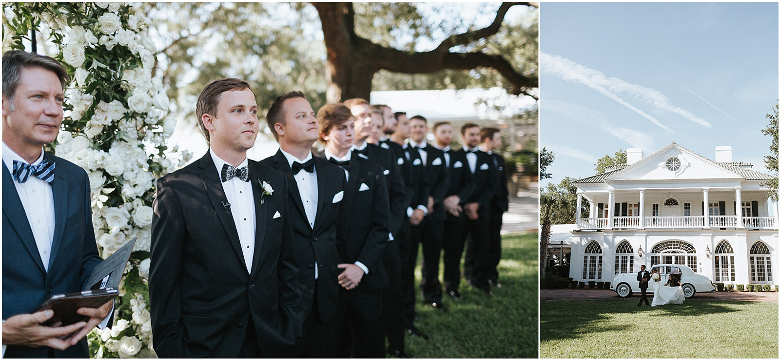 Lowndes Grove Plantation Wedding Photos
