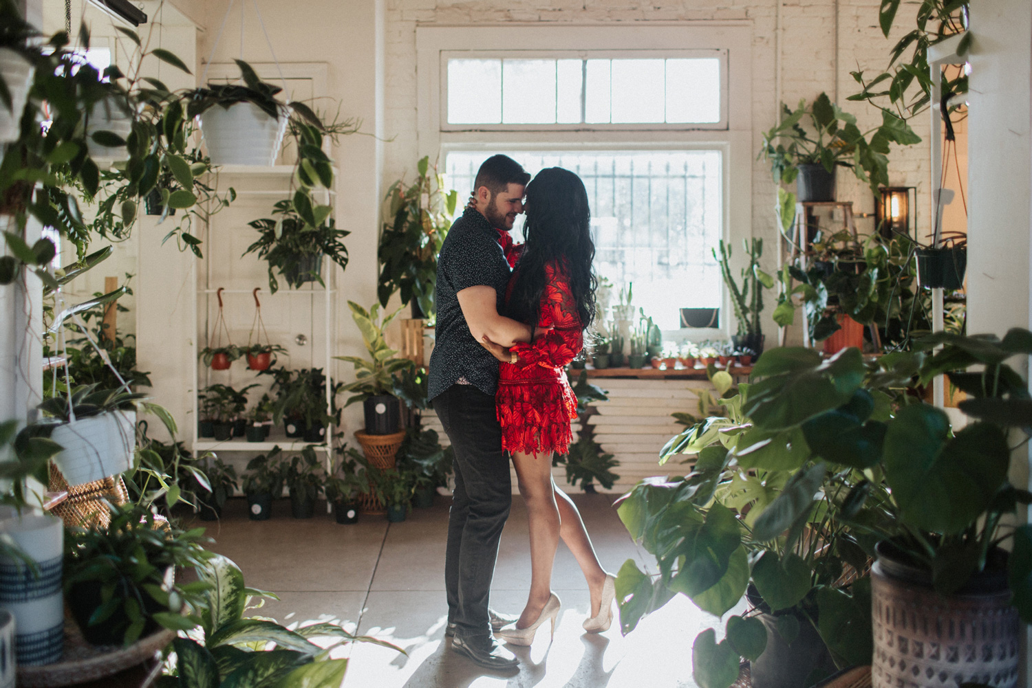 Fancy Free Nursery Tampa Engagement Session