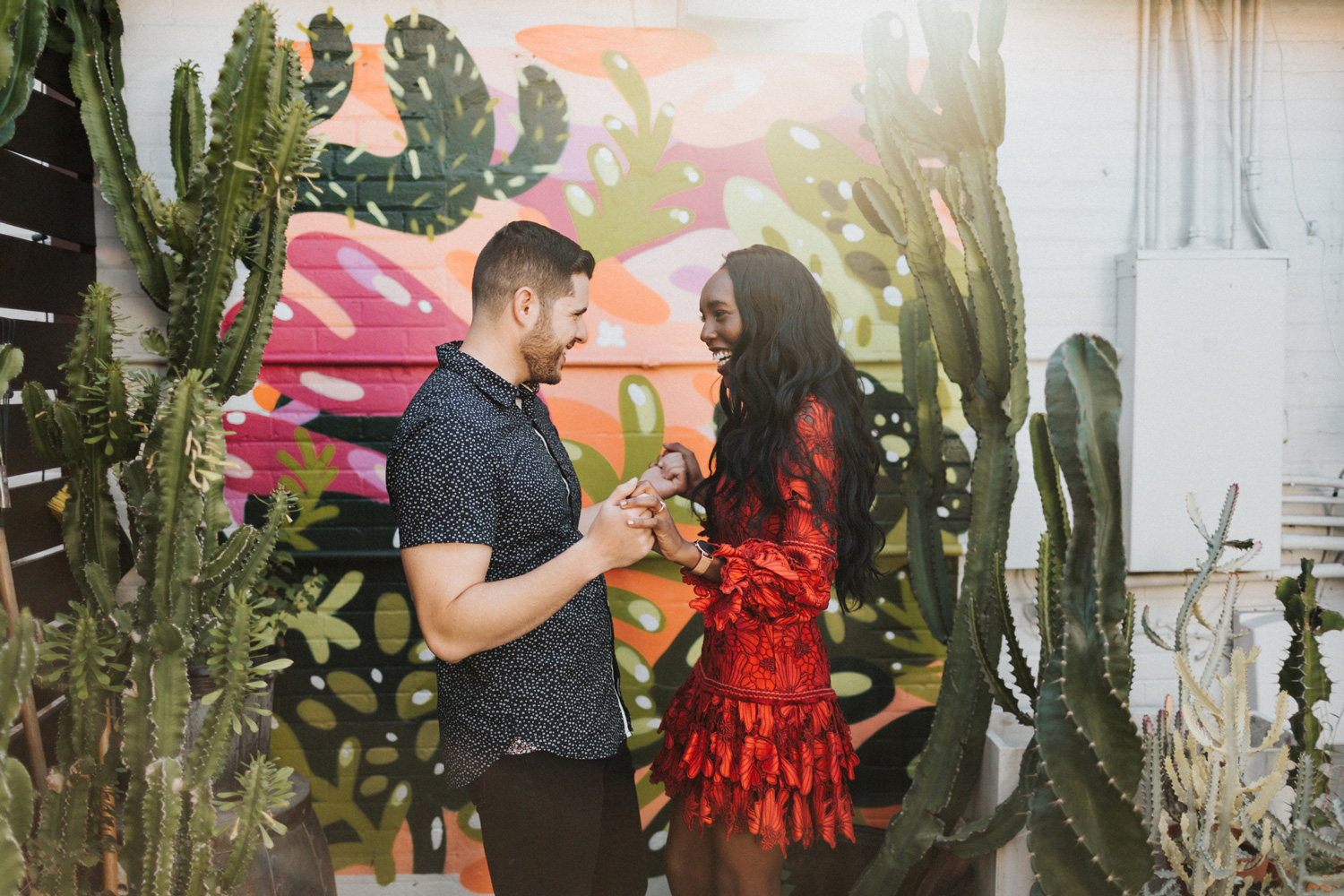 Fancy Free Nursery Tampa Engagement Session