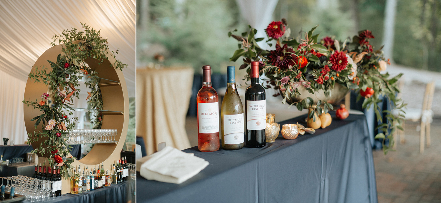 Biltmore Estate wedding reception