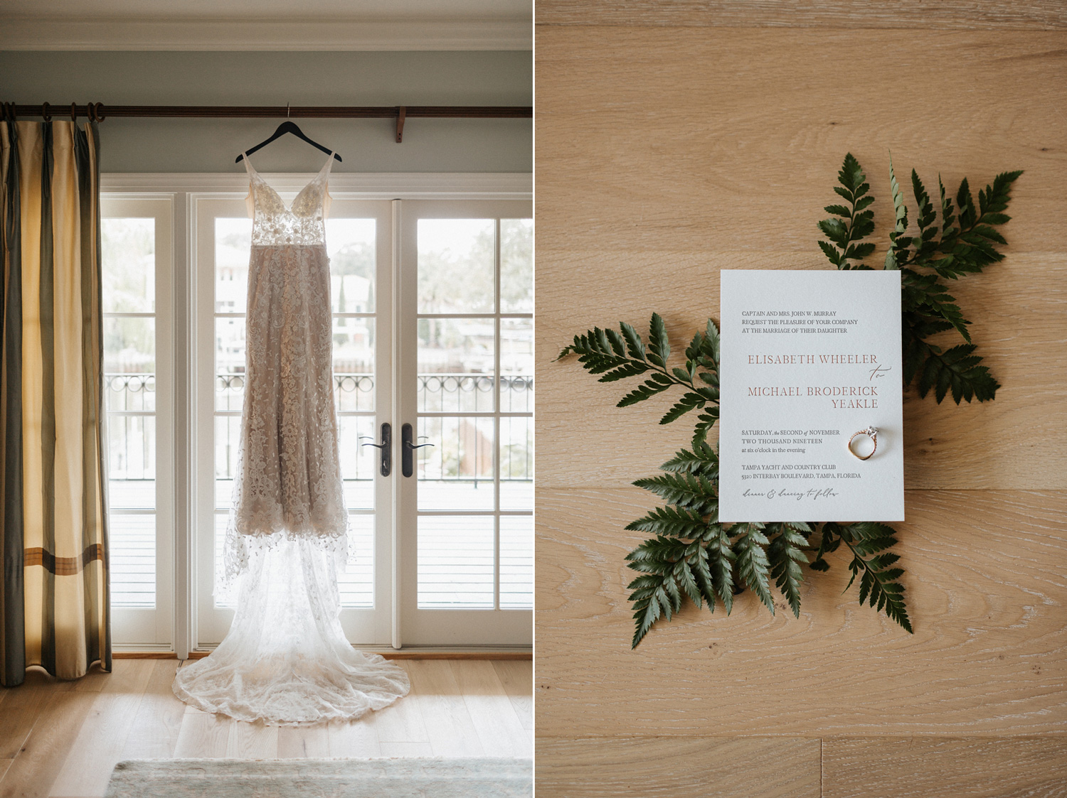 Tampa Yacht and Country Club Wedding
