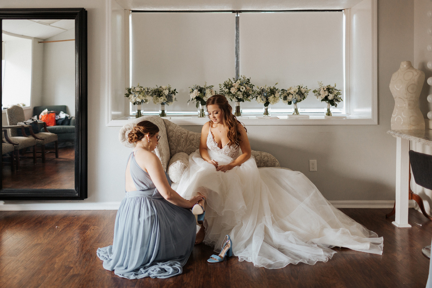 Epping Forest Yacht Club Bride Getting Ready