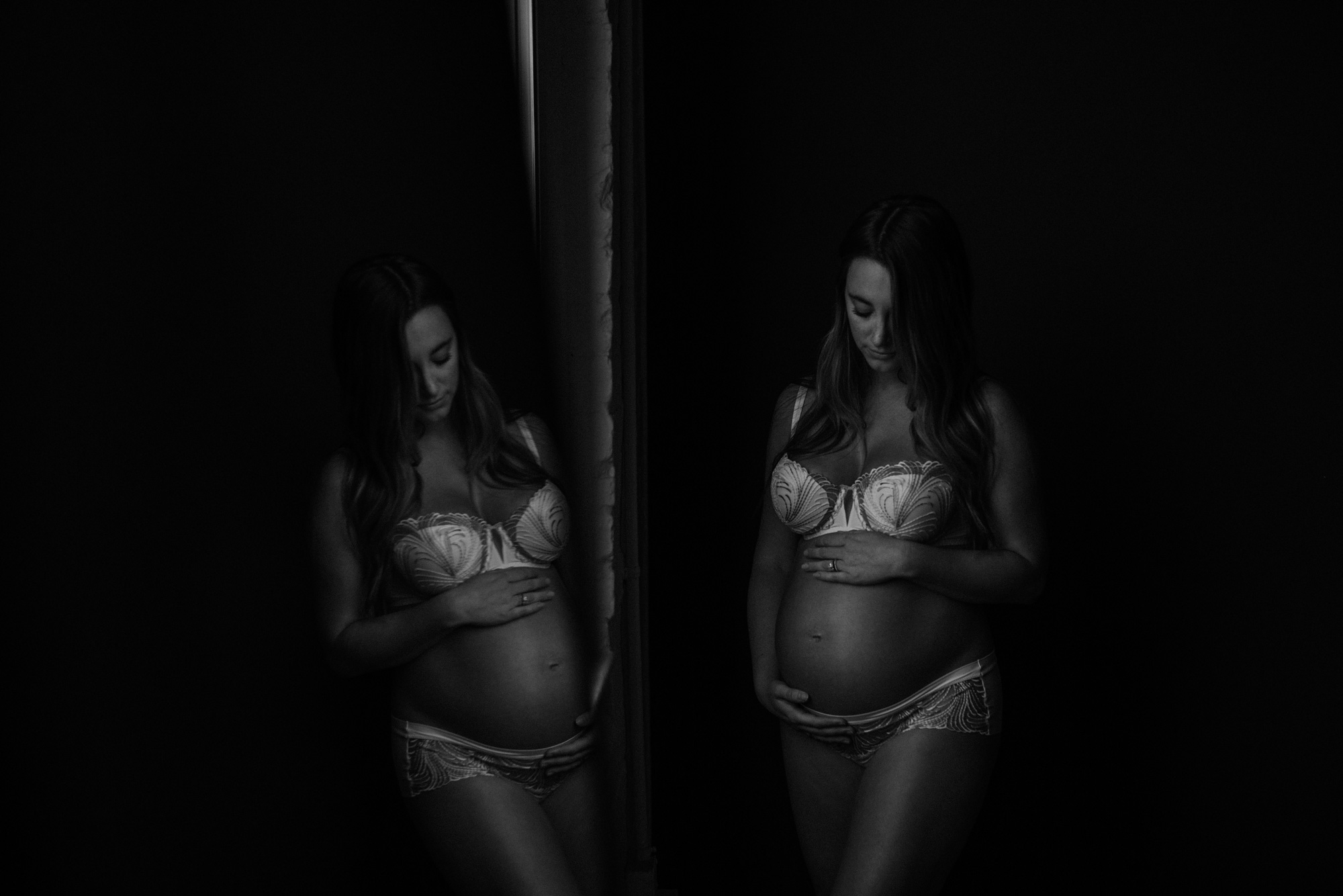 Tampa Maternity Boudoir Session