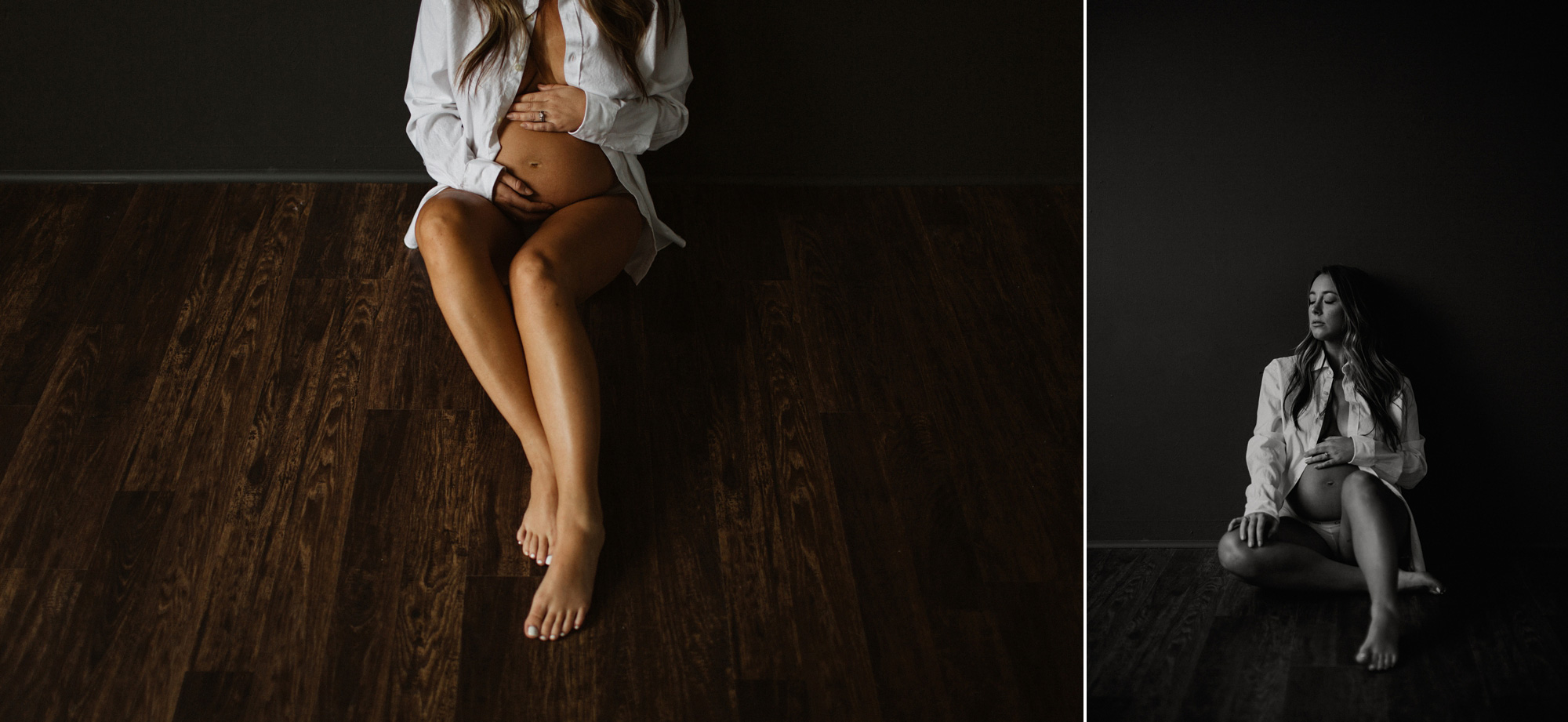 Tampa Maternity Boudoir Session