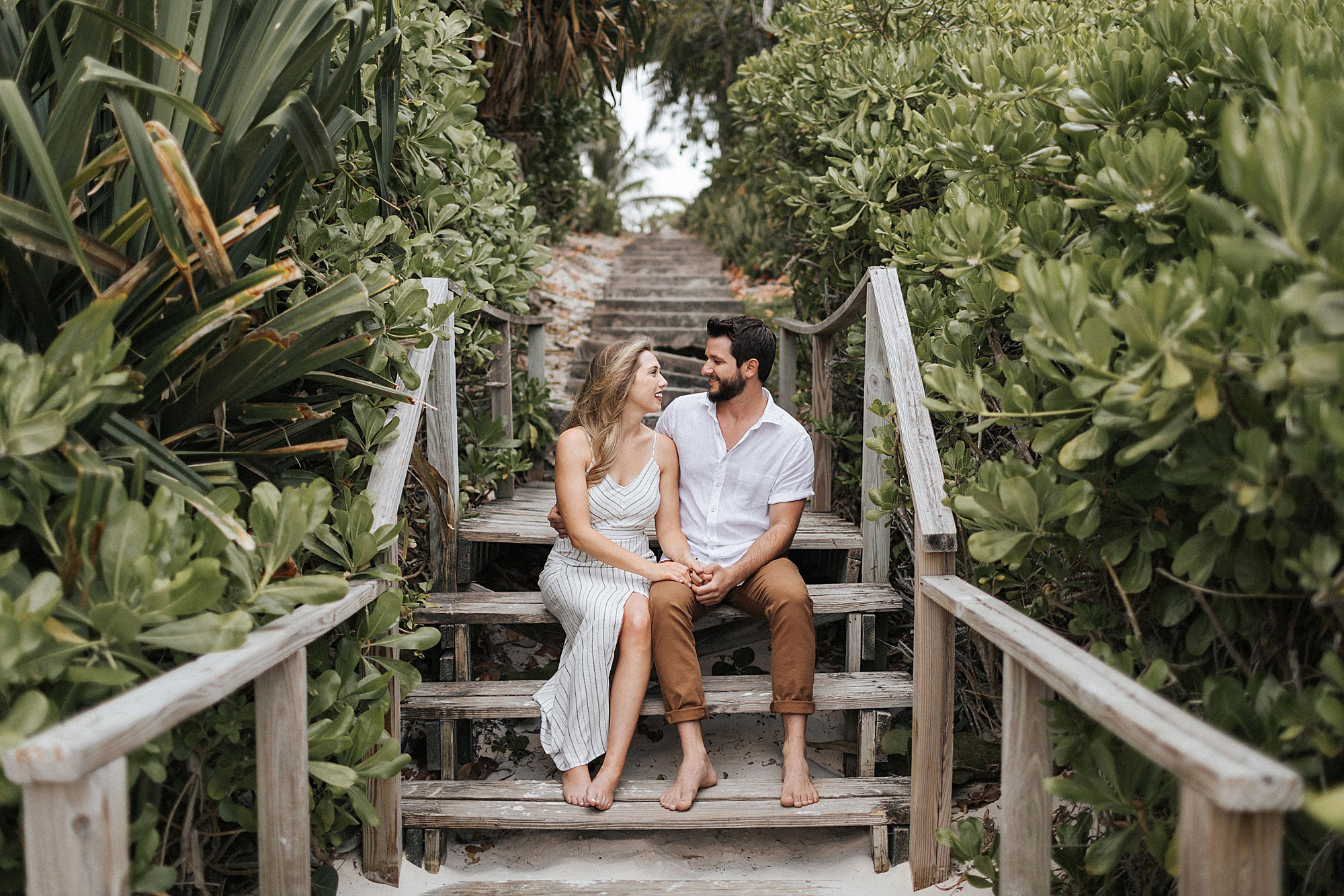 Harbour Island, Bahamas Engagement Session
