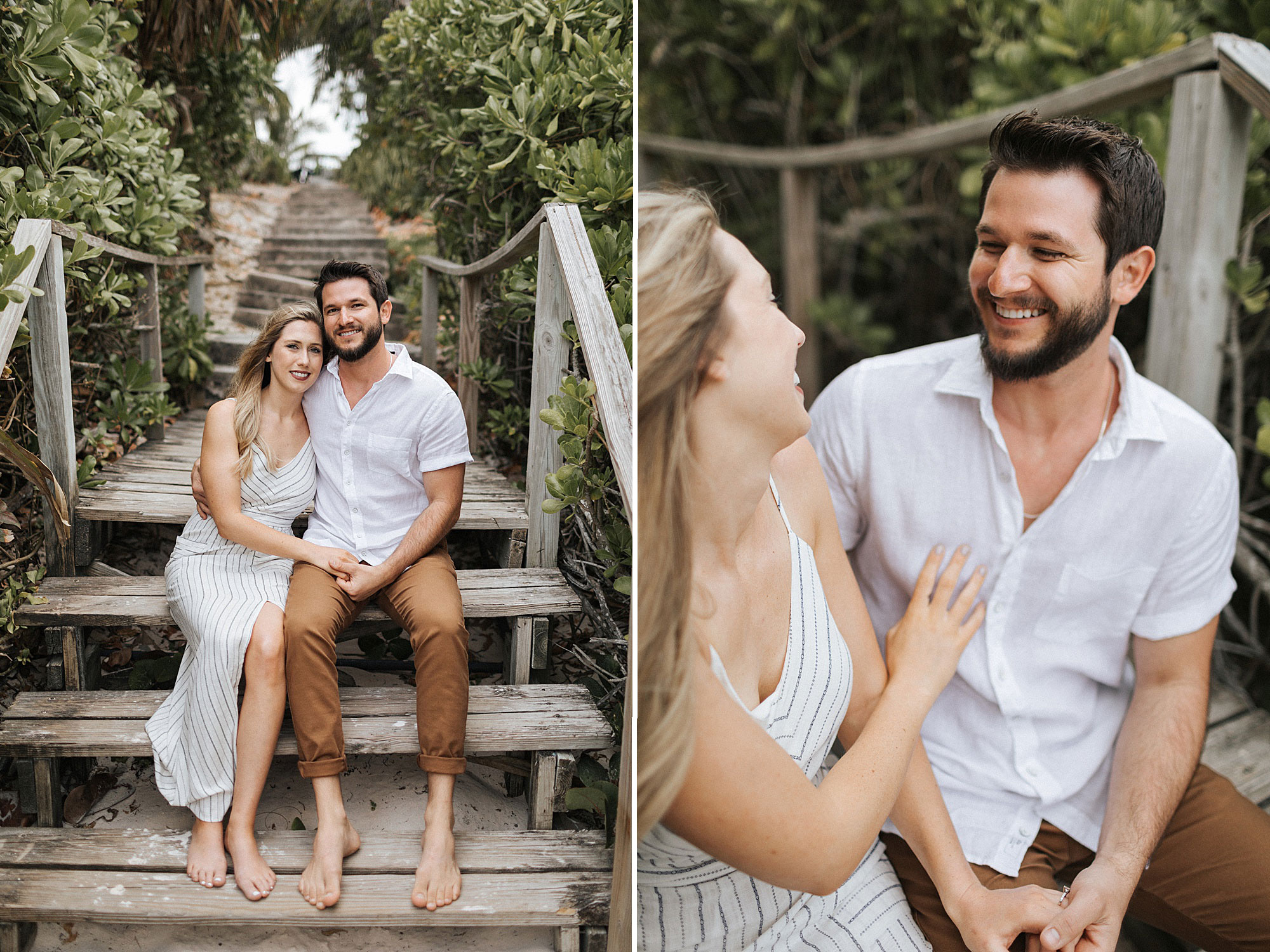 Harbour Island, Bahamas Engagement Session