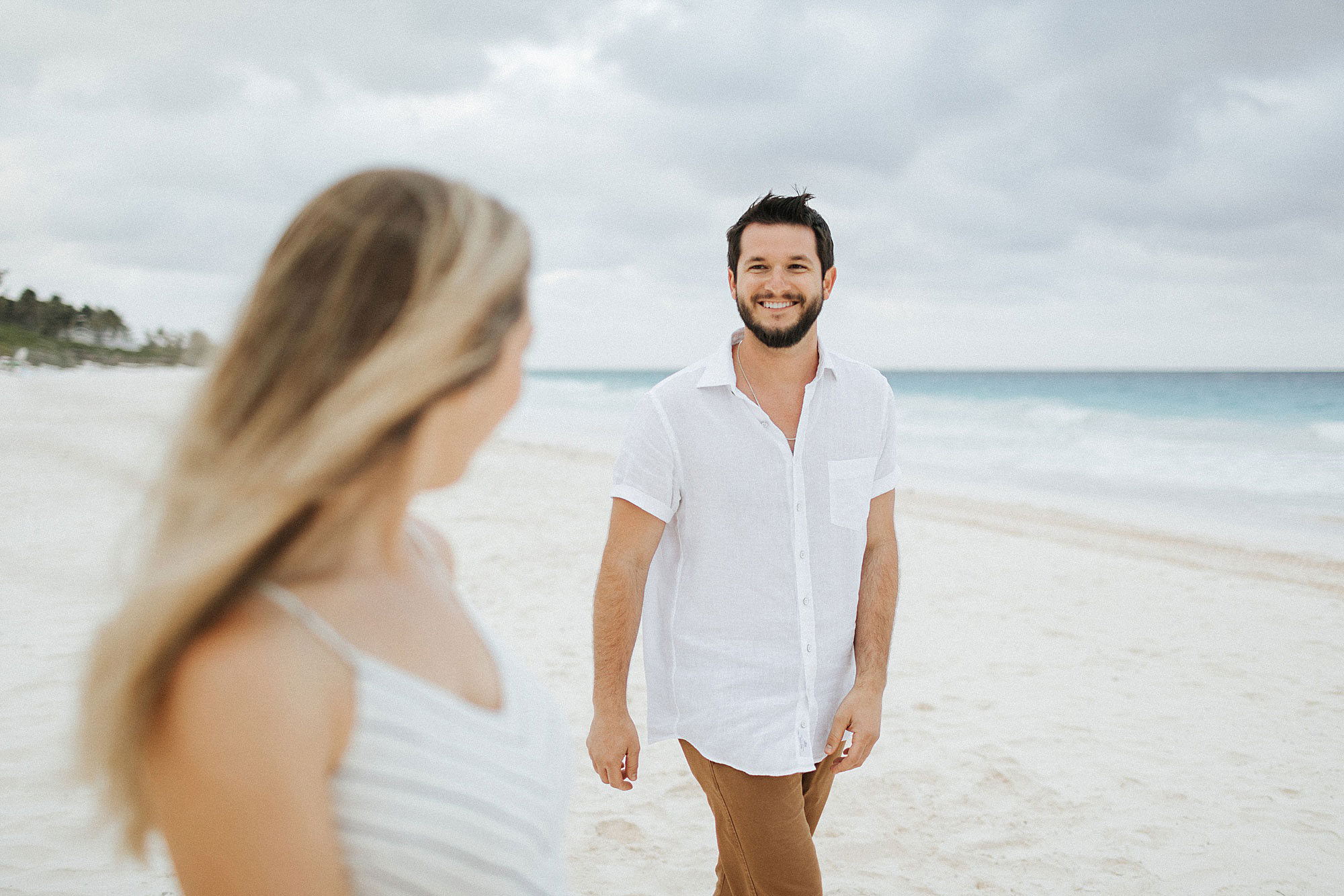 Harbour Island, Bahamas Engagement Session