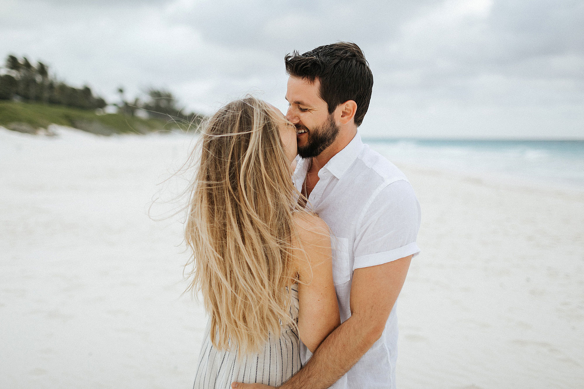 Harbour Island, Bahamas Engagement Session