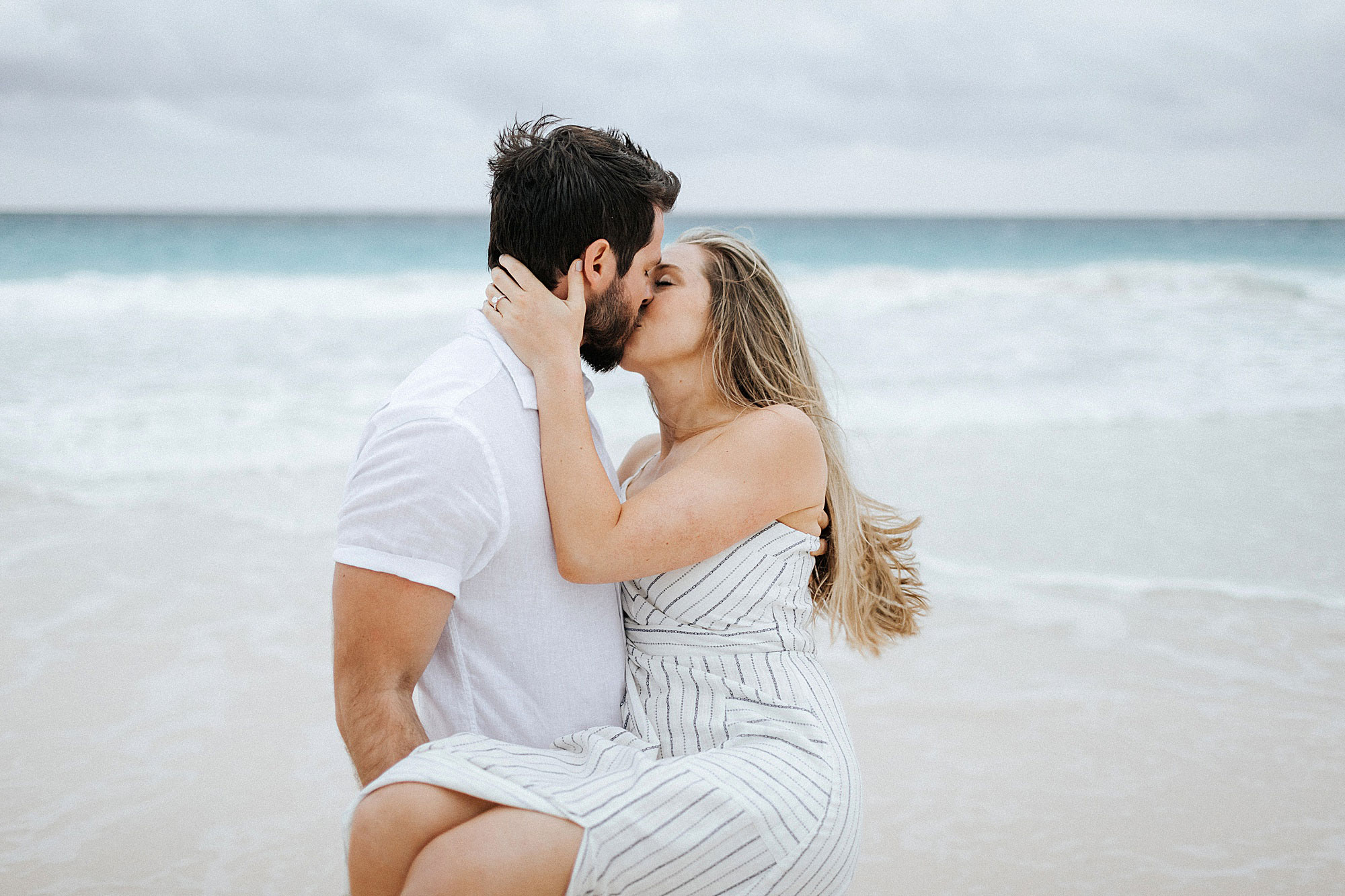 Harbour Island, Bahamas Engagement Session