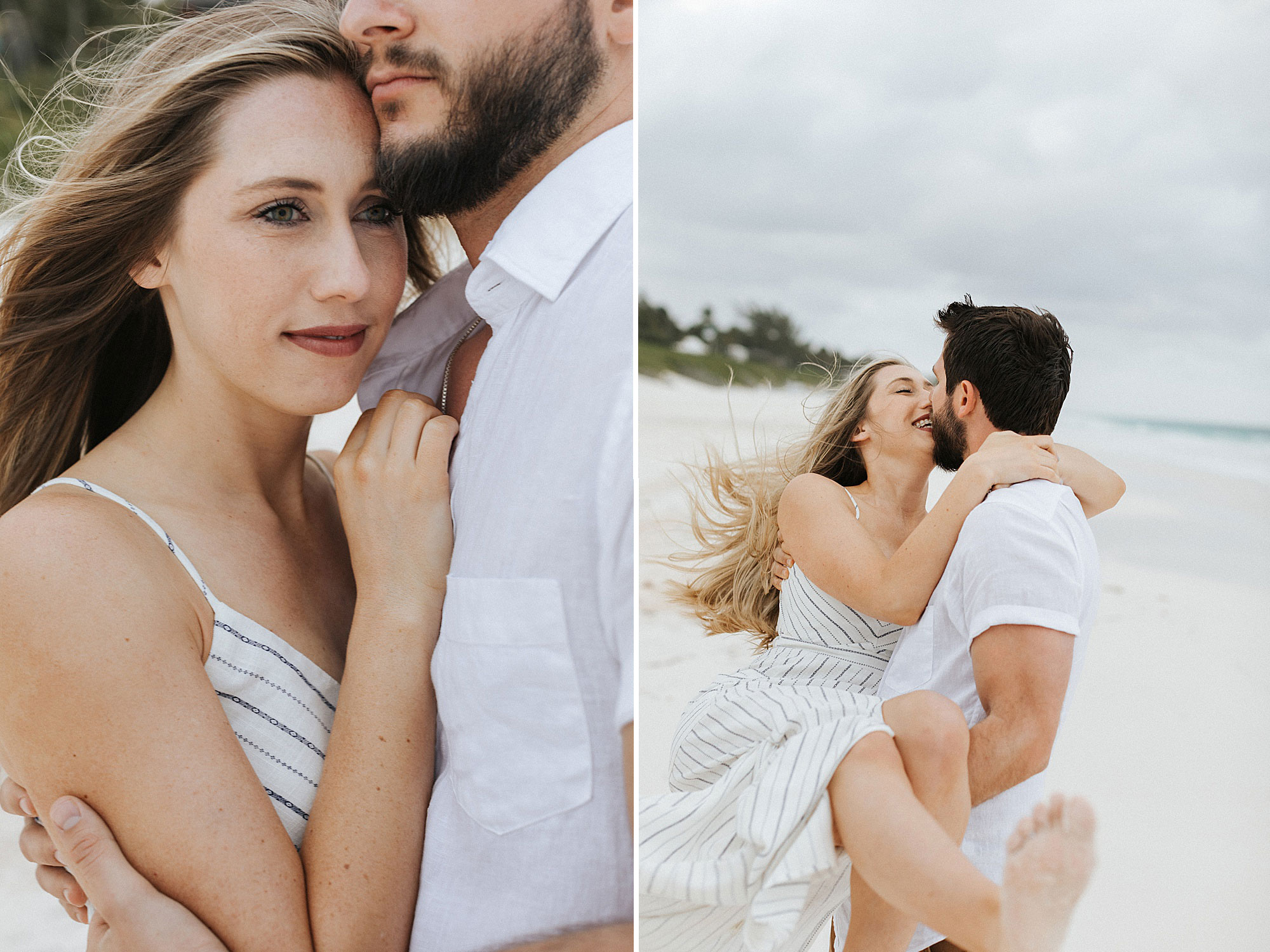Harbour Island, Bahamas Engagement Session