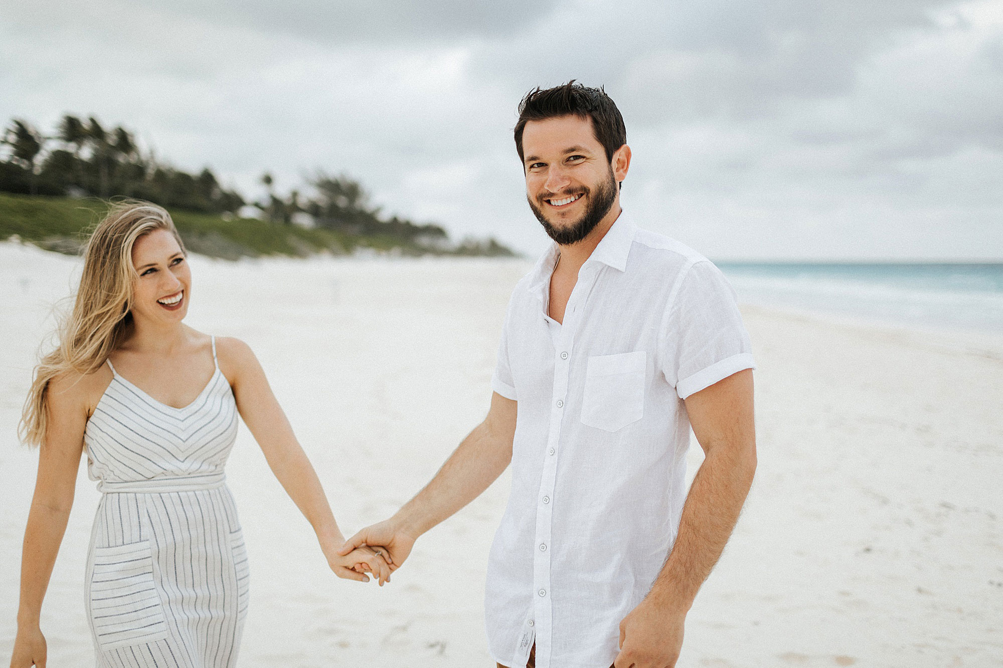 Harbour Island, Bahamas Engagement Session