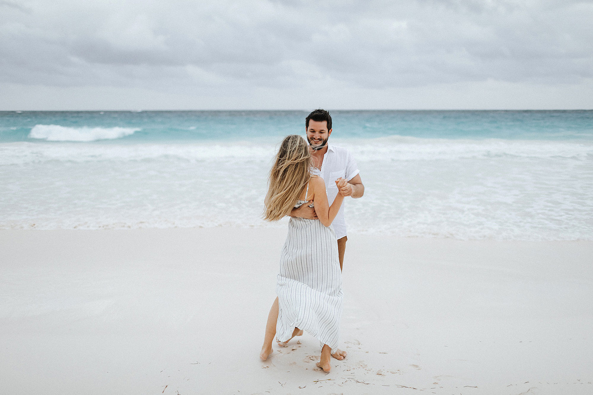 Harbour Island, Bahamas Engagement Session