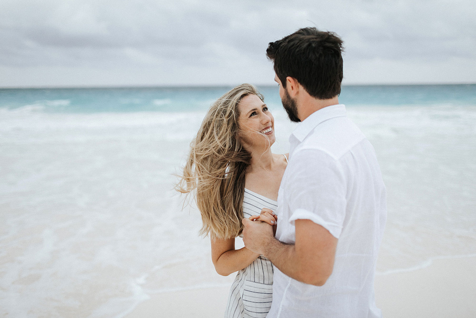 Harbour Island, Bahamas Engagement Session