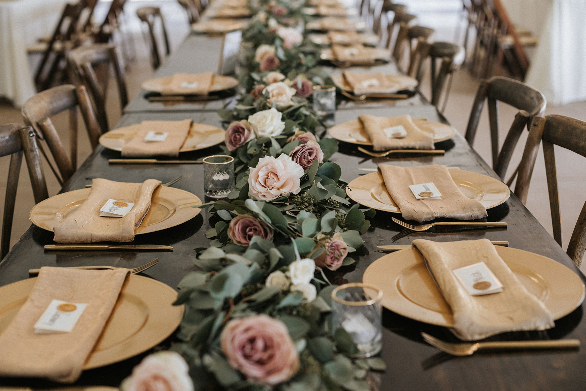 Wingate Place Wedding Reception Decor