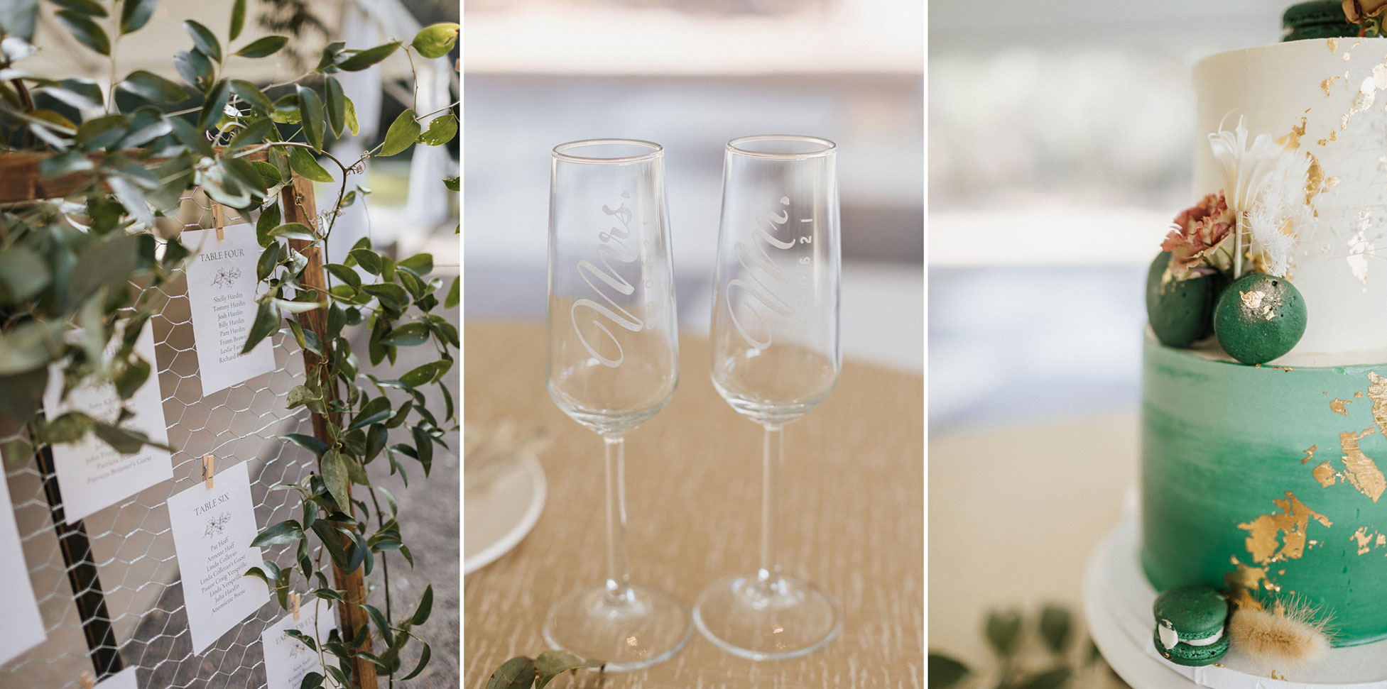 Wingate Place Wedding Reception Decor