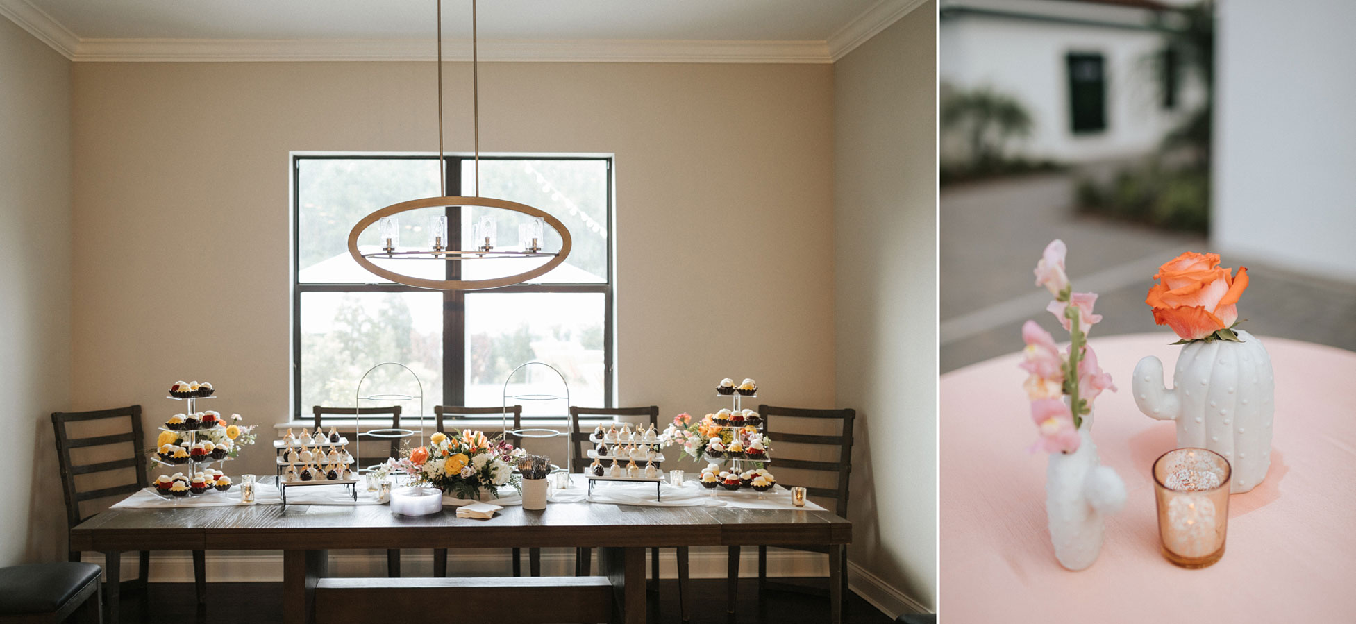 Paradise Spring Wedding Rehearsal Dinner