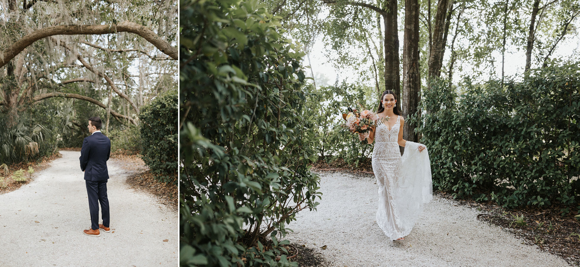 The Secret Garden at Paradise Spring Wedding