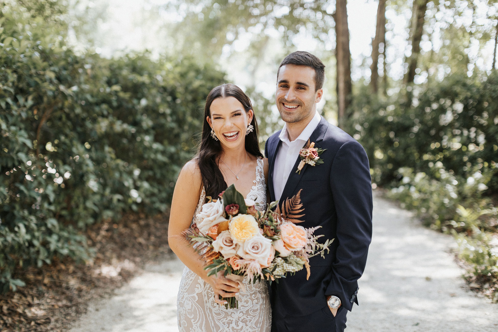 The Secret Garden at Paradise Spring Wedding