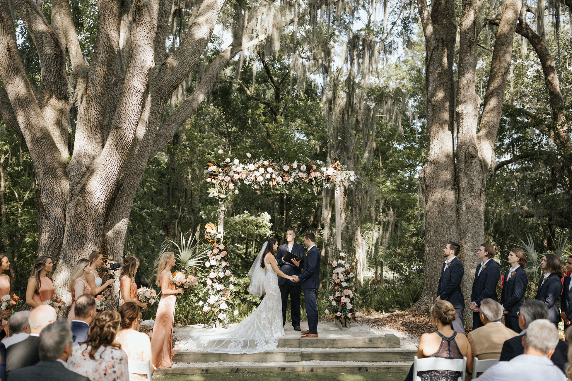 The Secret Garden at Paradise Spring Wedding