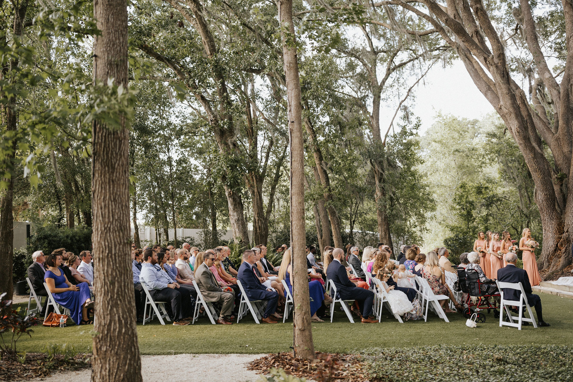 The Secret Garden at Paradise Spring Wedding Ceremony