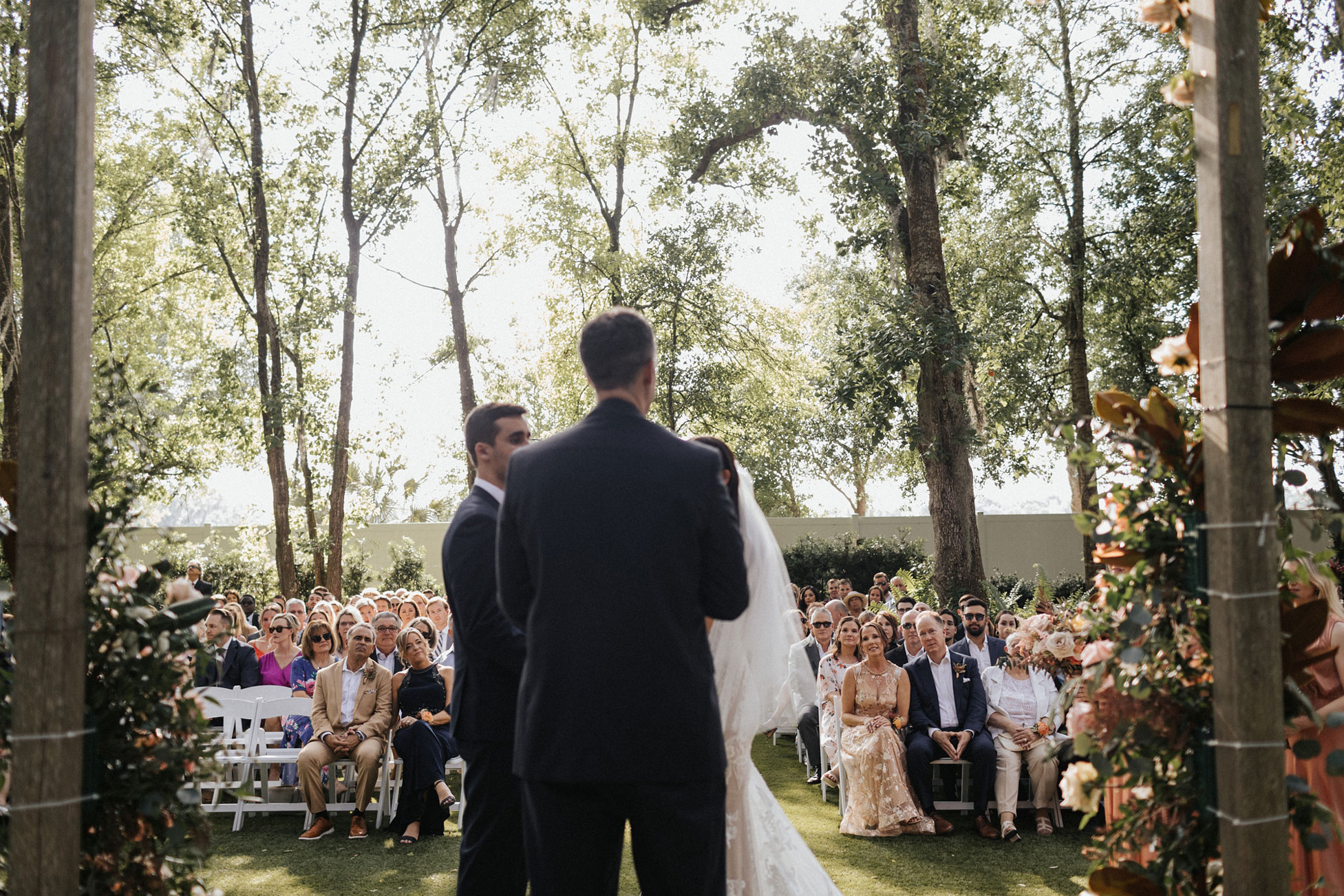 The Secret Garden at Paradise Spring Wedding Ceremony