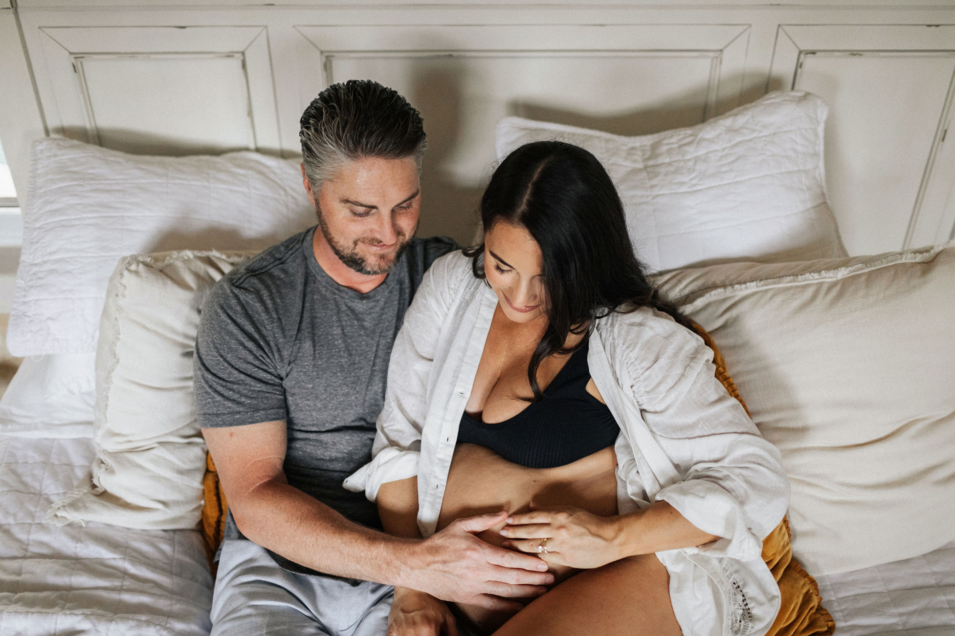 Tampa Maternity In Home Photo & Film Session