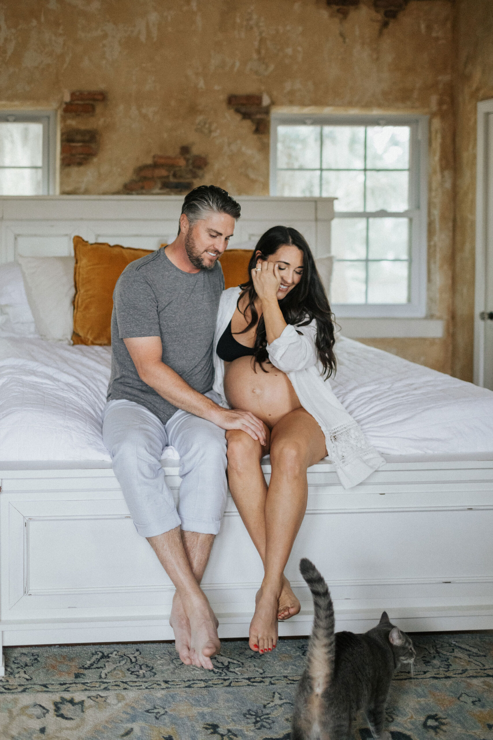 Tampa Maternity In Home Photo & Film Session