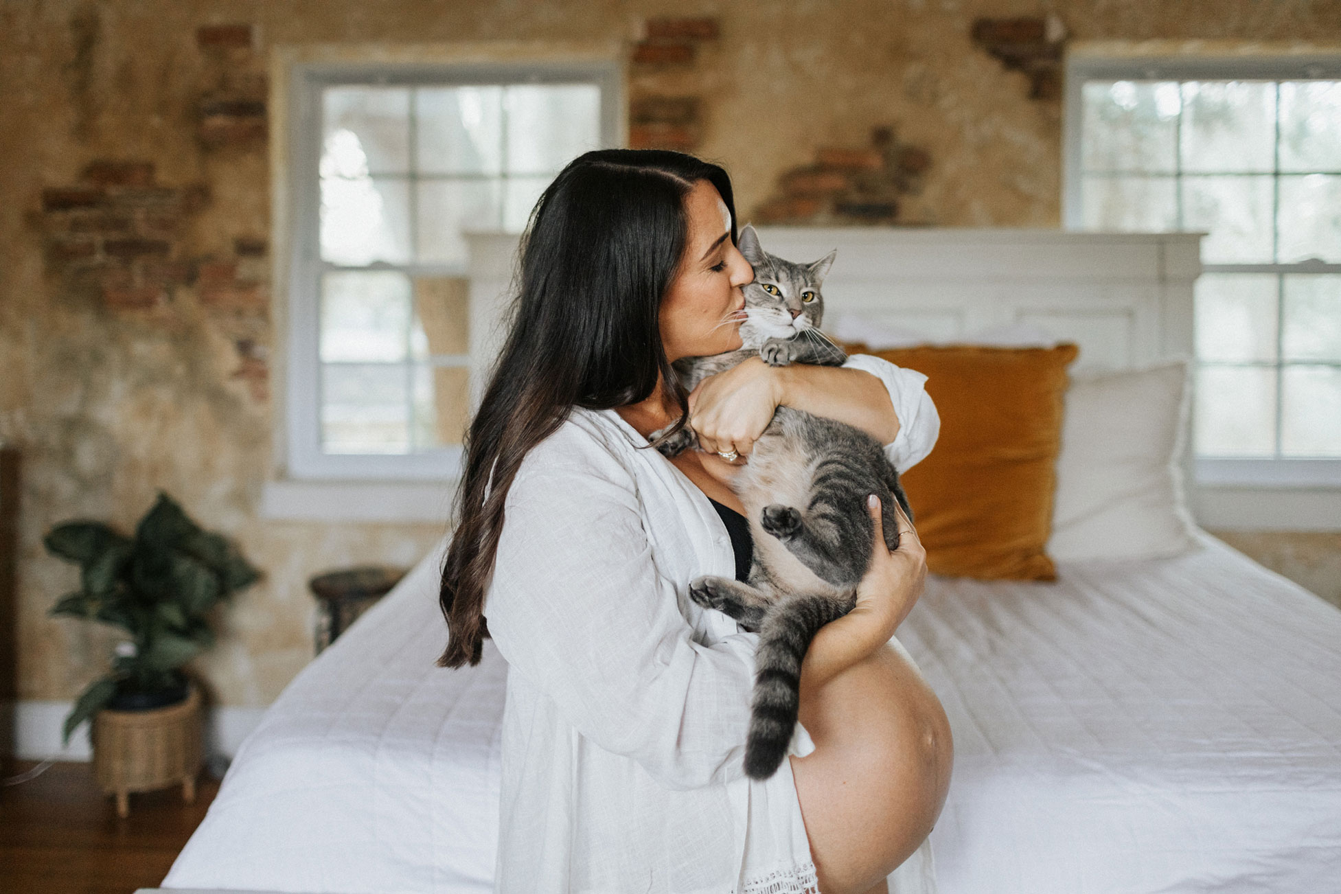 Tampa Maternity In Home Photo & Film Session