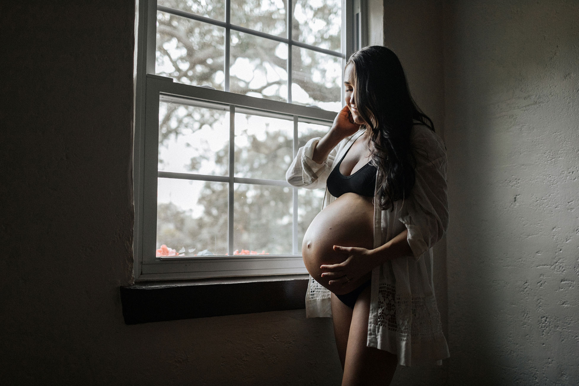Tampa Maternity In Home Photo & Film Session