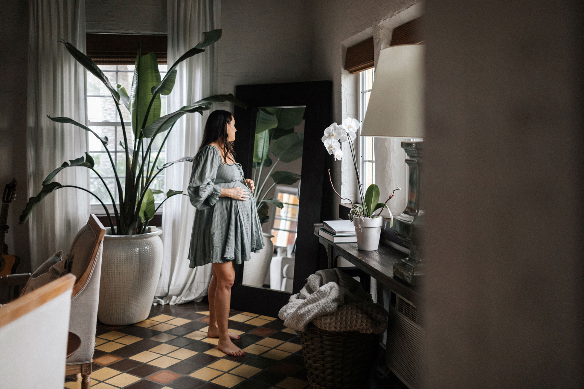 Tampa Maternity In Home Photo & Film Session