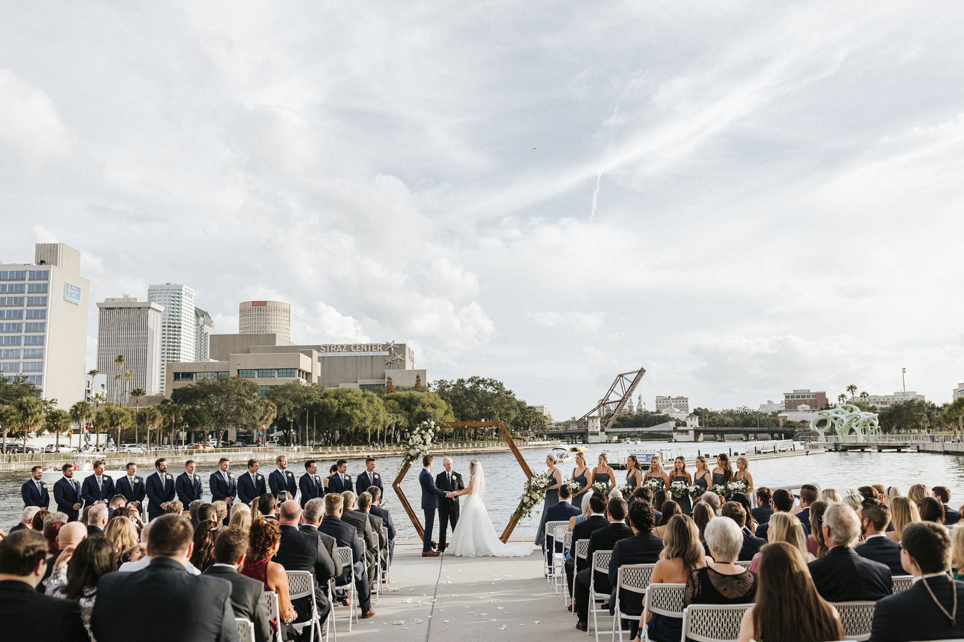 Tampa River Center Wedding