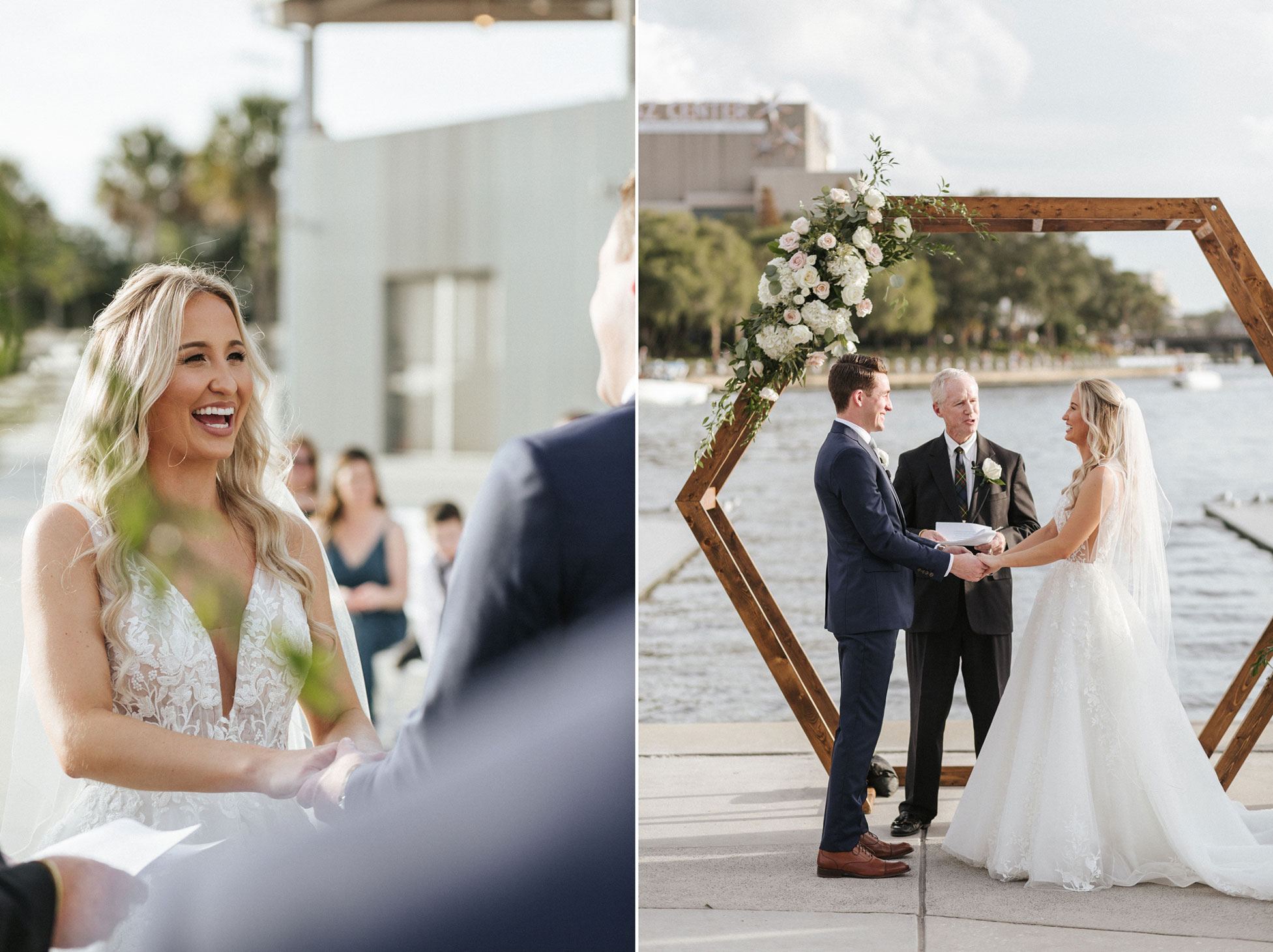 Tampa River Center Wedding