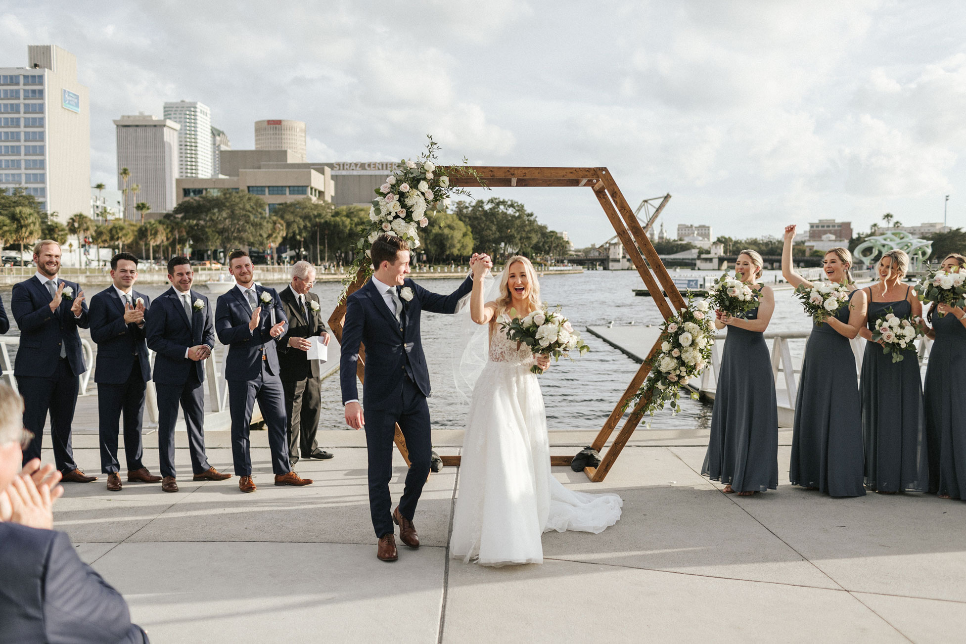 Tampa River Center Wedding