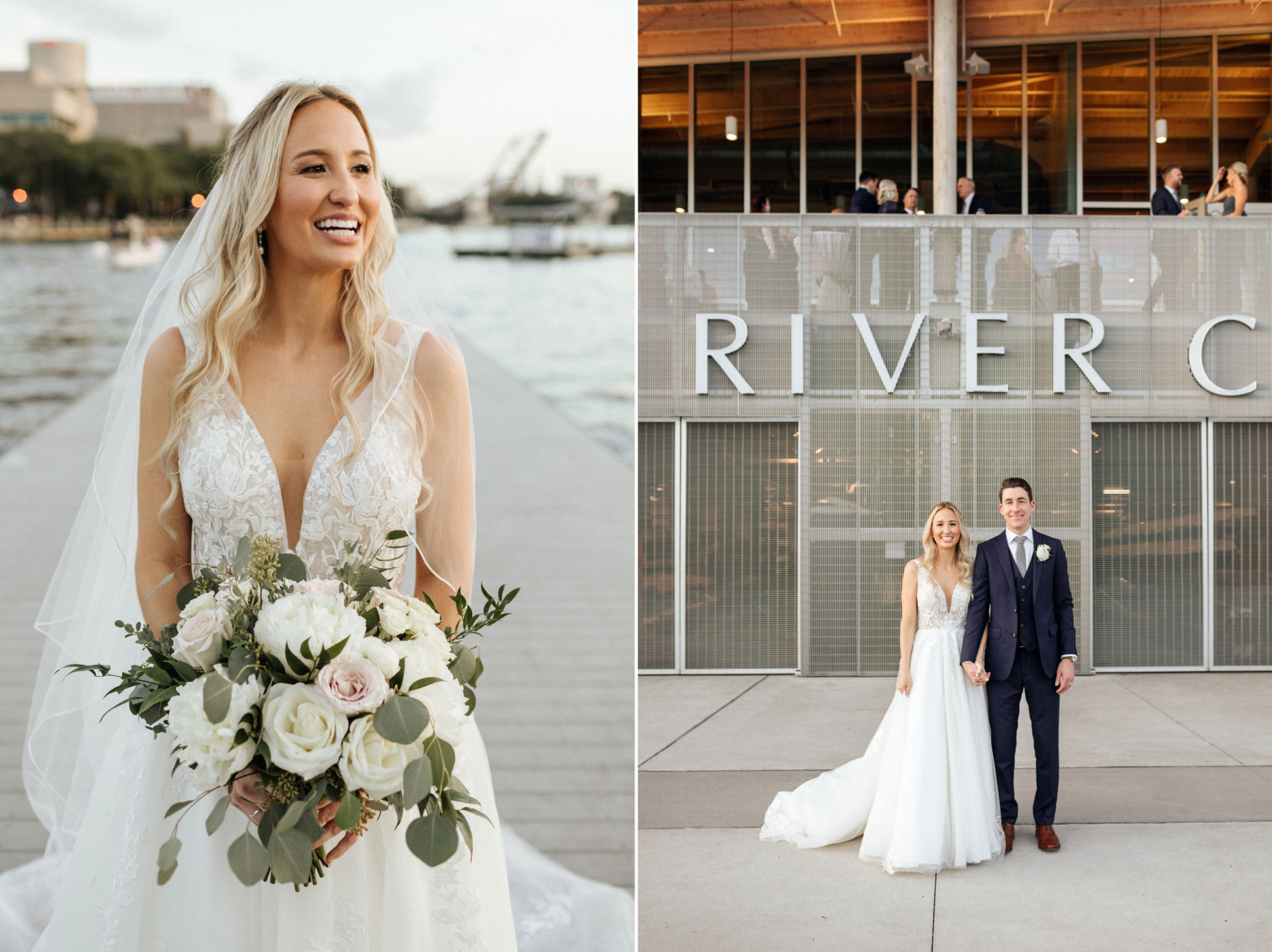 Tampa River Center Wedding